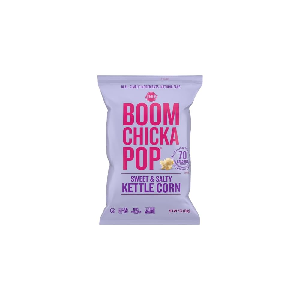 Boom Chicka Pop Sweet & Salty Kettle Corn – 7 OZ – Better-for-You Snack