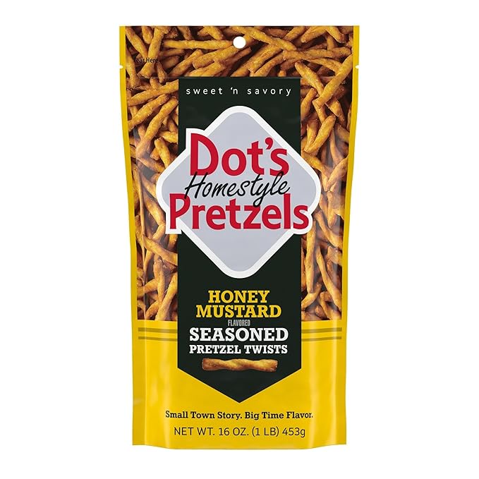 Dot’s Homestyle Pretzels Seasoned Pretzel Twist Snack – 16 OZ – Gluten-Free Snack