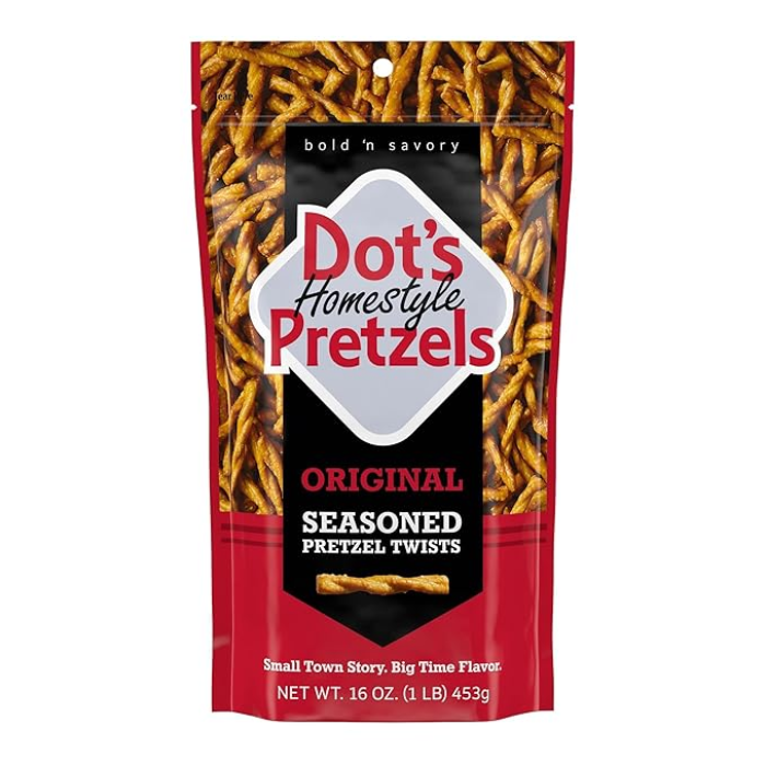 Dot’s Original Seasoned Pretzel Twist – 16 OZ – Better-for-You Snack