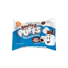 Stuffed Puffs Classic Milk Chocolate Marshmallows – 8.6 OZ – Healthy Snack