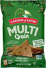 Garden of Eatin' Multigrain Sea Salt Tortilla Chips – 5.5 OZ – Healthy Snack