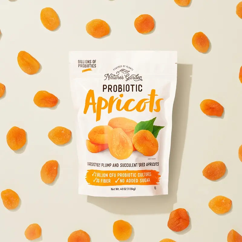 Nature’s Garden Probiotic Apricots – 40 OZ – Better-for-You Snack