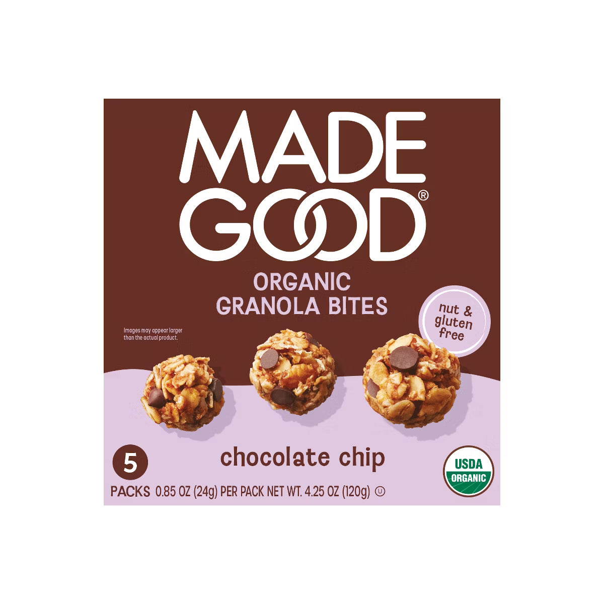 MadeGood Granola Minis – Chocolate Chip – 4.25 OZ