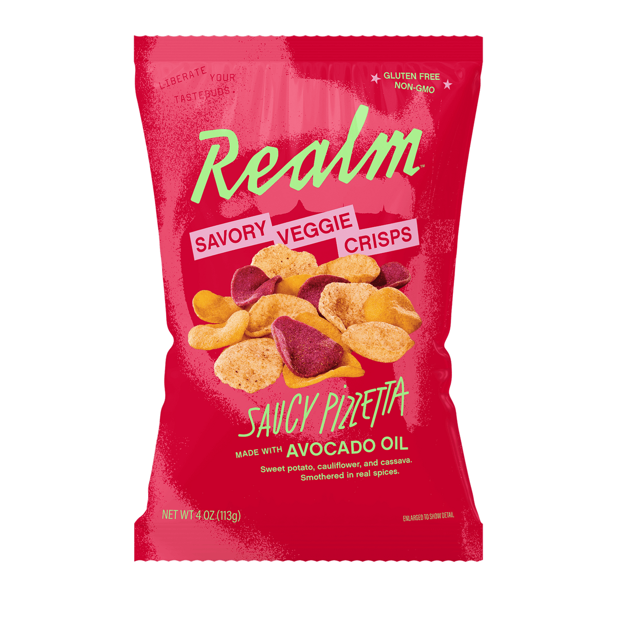Realm Savory Veggie Crisps – 1.35 OZ – Healthy Snack