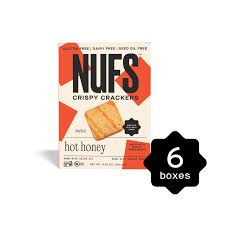 NUFS Hot Honey Crackers – 4.25 OZ – Gluten-Free Snack