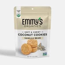 Emmy’s Organic Vanilla Coconut Macaroons – 6 OZ – Better-for-You Snack