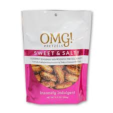 OMG! Pretzels Sweet & Salty Pretzel Nuggets – 5.5 OZ – Healthy Snack