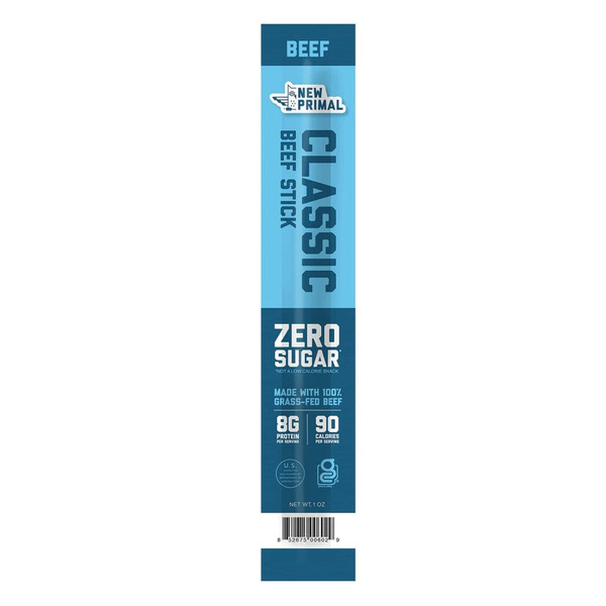 New Primal Grass Fed Beef Sticks – 1 OZ  – Healthy Snack