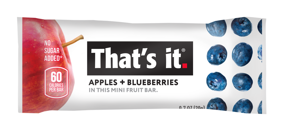That’s It Mango Blueberry Mini Fruit Bars – 7 OZ – Healthy Snack